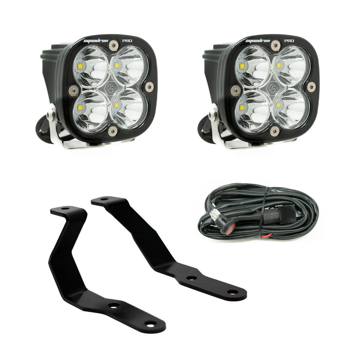 Ford Squadron Pro A-Pillar Light Kit - Ford 2019-2023 Ranger