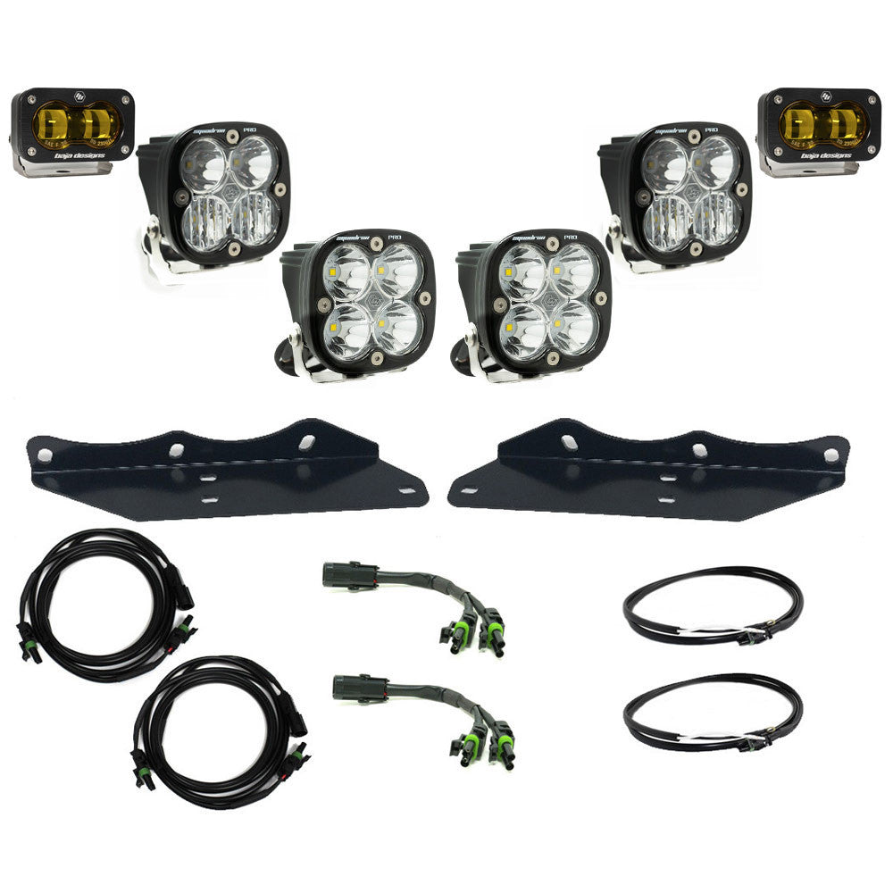 Ford Raptor Squadron/S2 SAE “Pro” Fog Pocket Light Kit - Ford 2017-20 F-150 Raptor