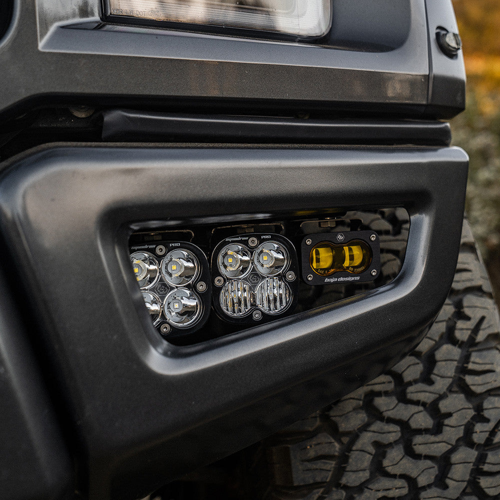 Ford Raptor Squadron/S2 SAE “Pro” Fog Pocket Light Kit - Ford 2017-20 F-150 Raptor