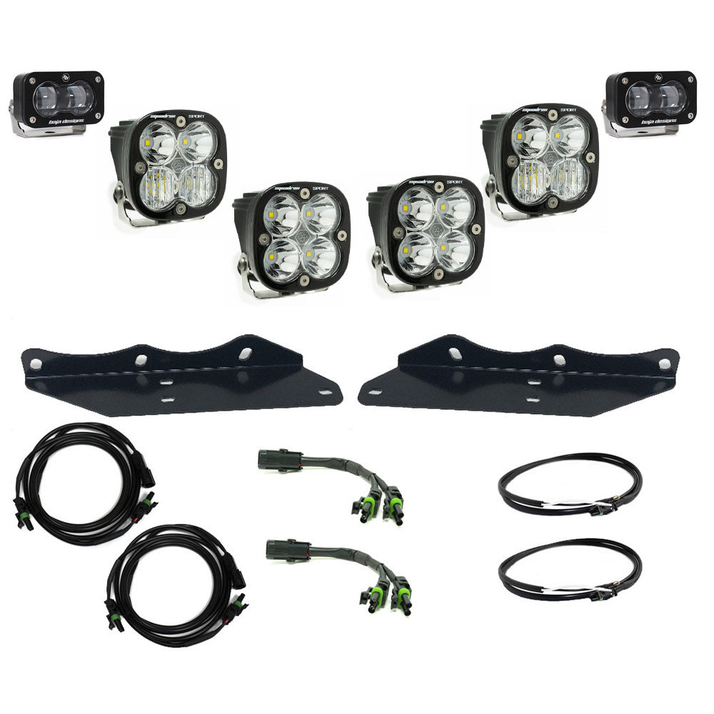 FORD RAPTOR SQUADRON/S2 SAE "SPORTSMAN" FOG POCKET LIGHT KIT | FORD 2017 - 2020 F-150 RAPTOR