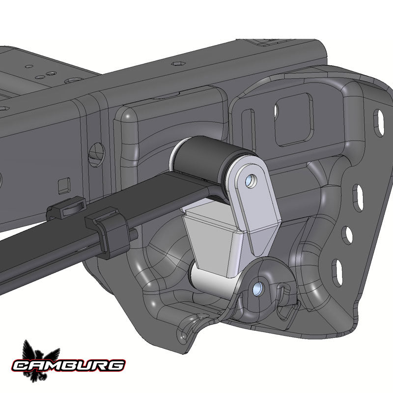Camburg Engineering 2004-2014 Ford F-150 SVT Raptor TIG Welded Leaf Spring Shackle Kit (Stock Length)