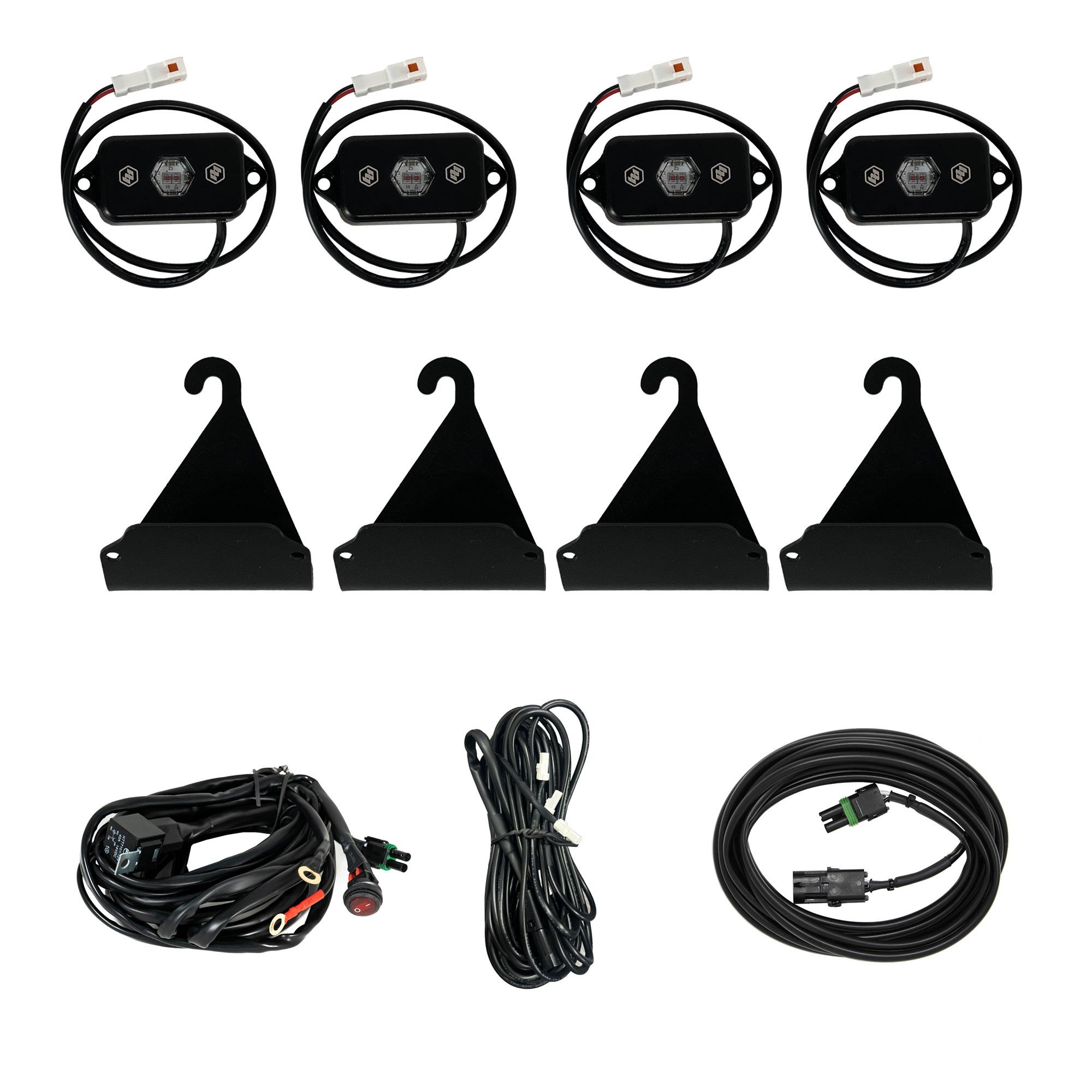 Toyota Bed Rail Cargo Light Kit - 2005-On Toyota Tacoma; 2007-On Toyota Tundra