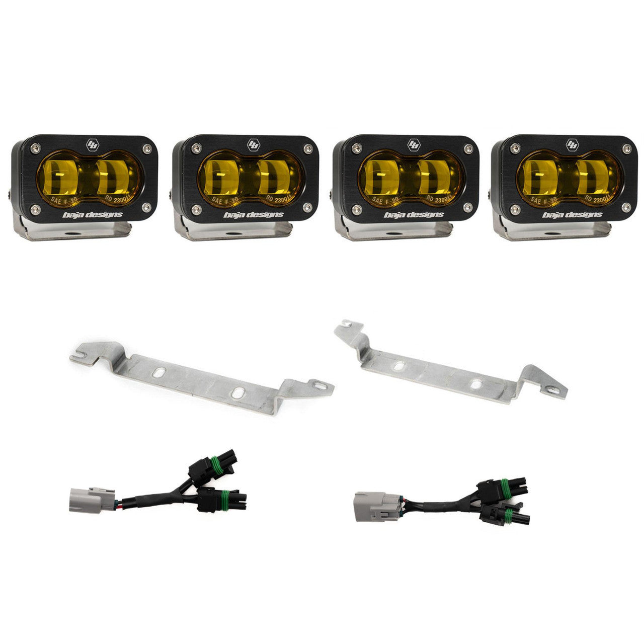 S2 SAE OEM Fog Light Replacement Kit - 2024-On Toyota Tacoma NOTE: TRD Pro/Trailhunter