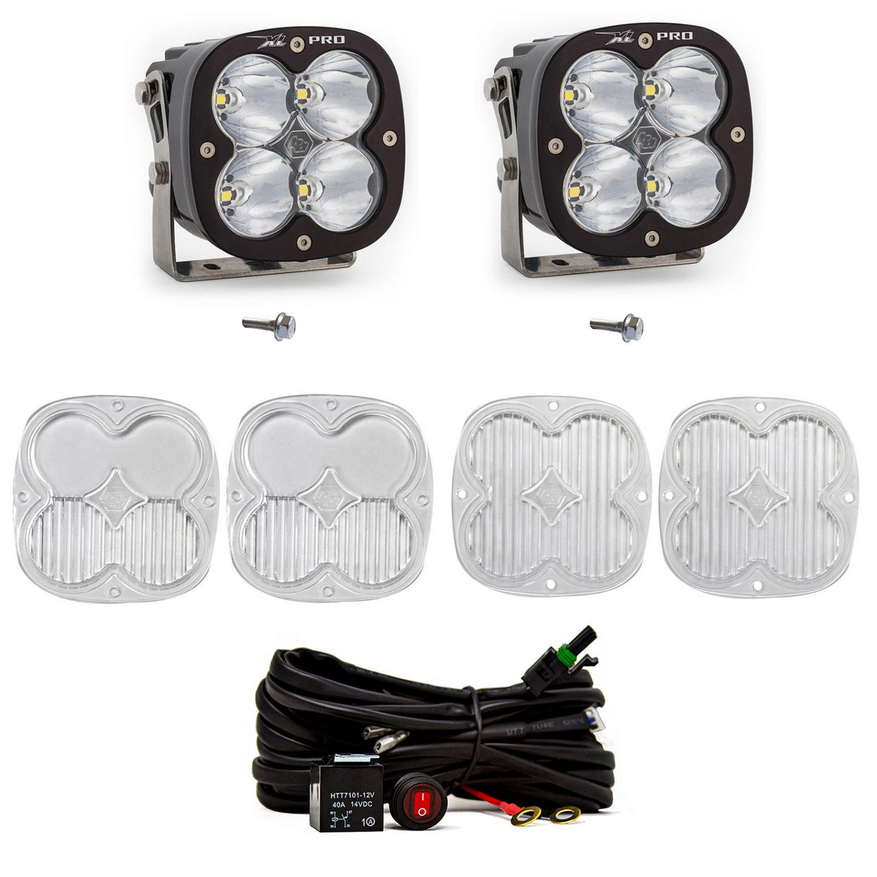 Ford XL Sport A-Pillar Light Kit - Ford 2021-2025 Bronco; 2022-2025 Bronco Raptor