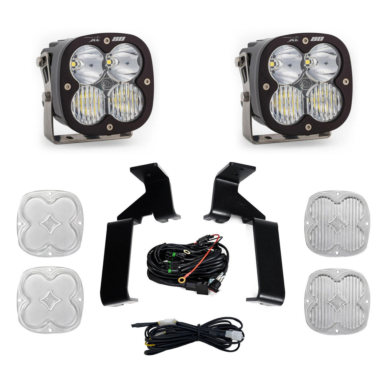 Ford XL Sport A-Pillar Light Kit - 2021-2025 Ford Raptor / Raptor R / Raptor 37