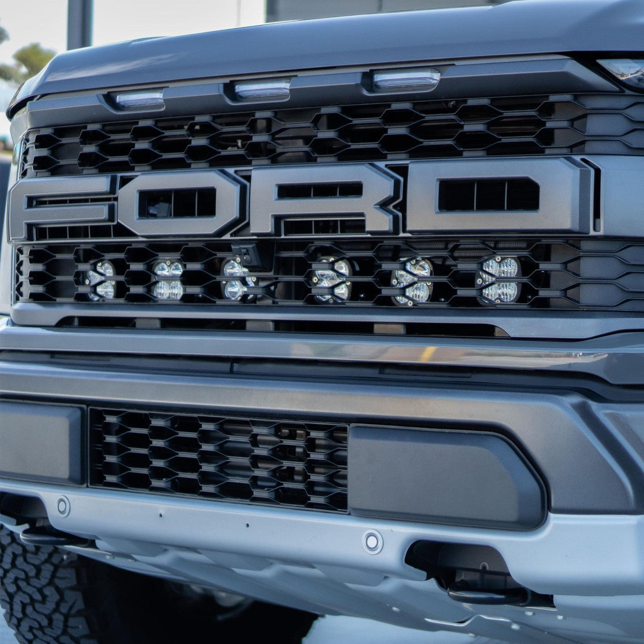 earrings Ford Squadron Pro Behind Grille Light Kit - Ford 2021-2025 F-150 Raptor, 2024-2025 F-150 Raptor 37/R