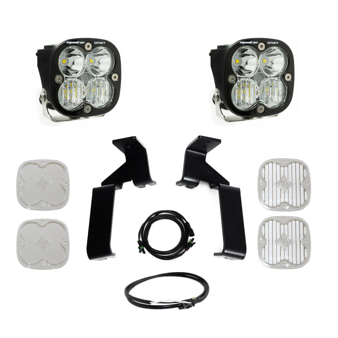 Ford Squadron Sport A-Pillar Light Kit - 2021-2025 Ford Raptor / Raptor R / Raptor 37