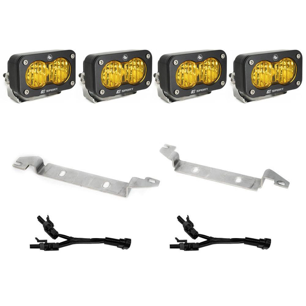 Toyota S2 Sport Dual Fog Pocket Light Kit - Toyota 2022-2025 Tundra