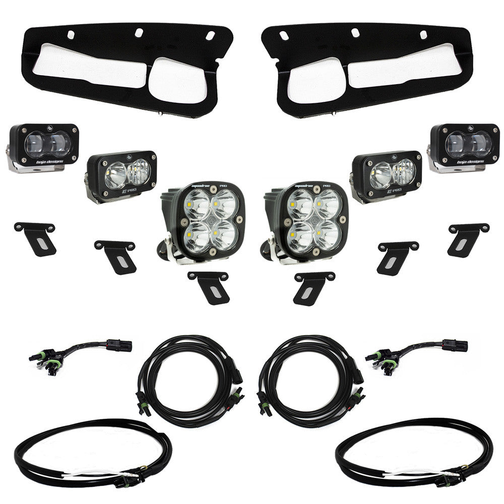 Ford Bronco S2 SAE “Pro” Fog Pocket Light Kit - Ford 2021-2025 Bronco; Steel Bumper