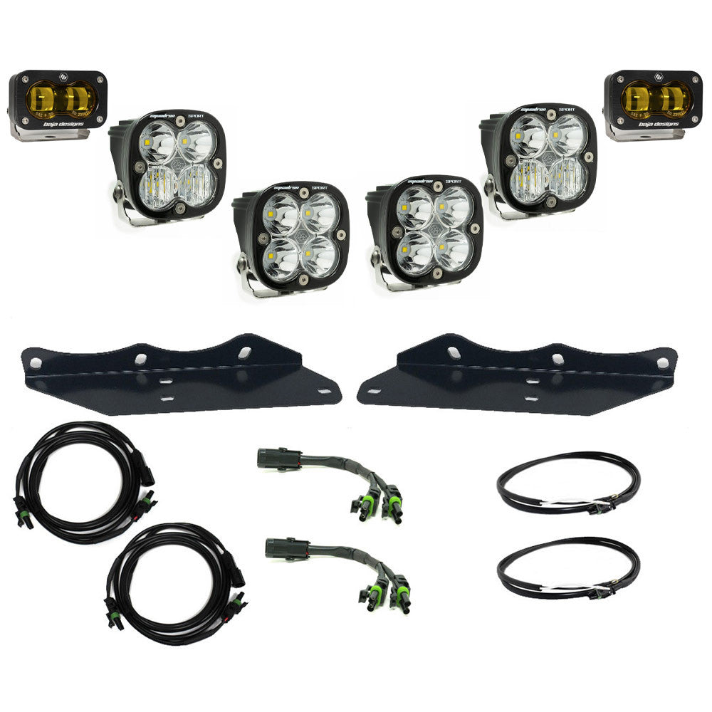 FORD RAPTOR SQUADRON/S2 SAE "SPORTSMAN" FOG POCKET LIGHT KIT | FORD 2017 - 2020 F-150 RAPTOR