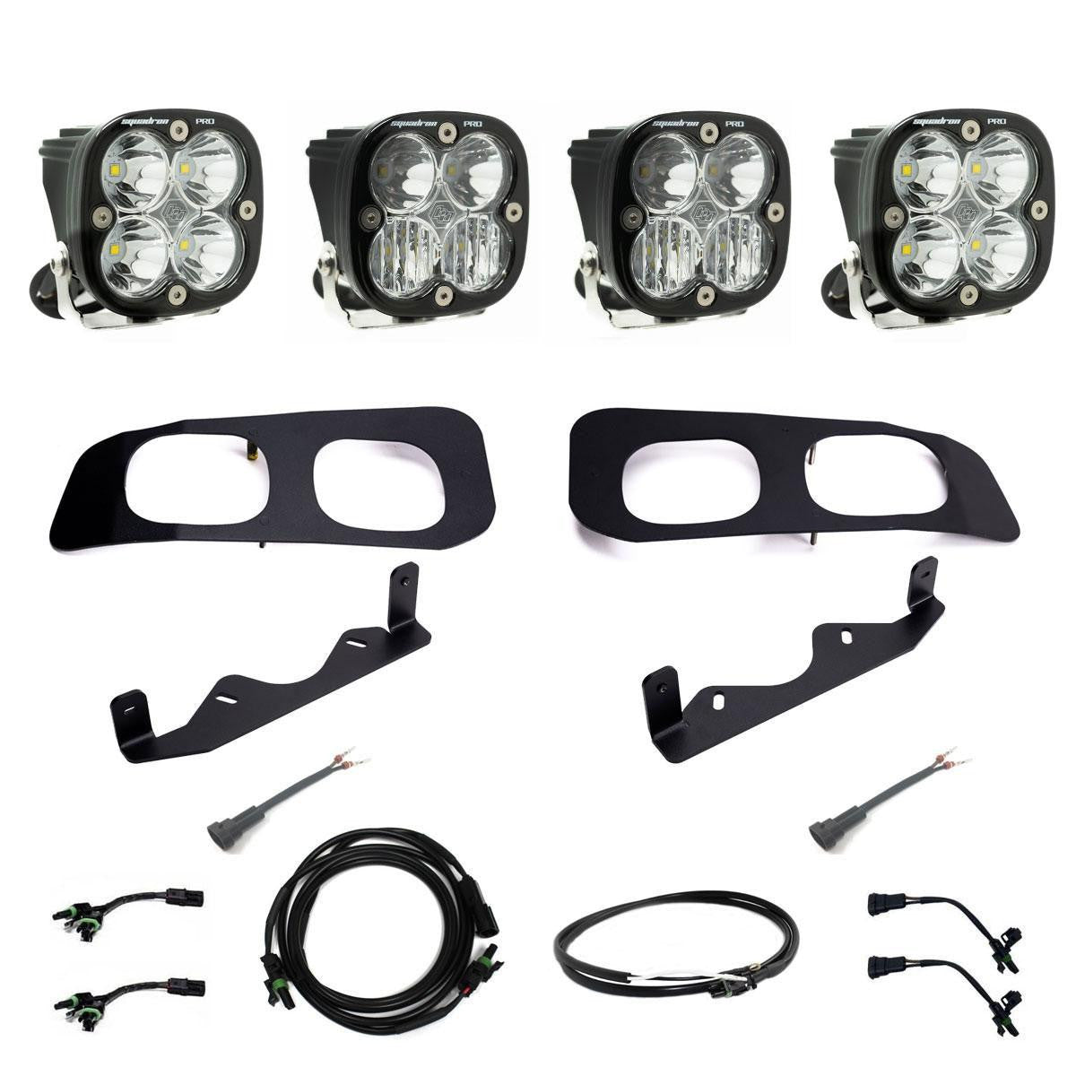 Ford Squadron Pro Dual Fog Pocket Light Kit - Ford 2023-2025 F-250/350 Super Duty