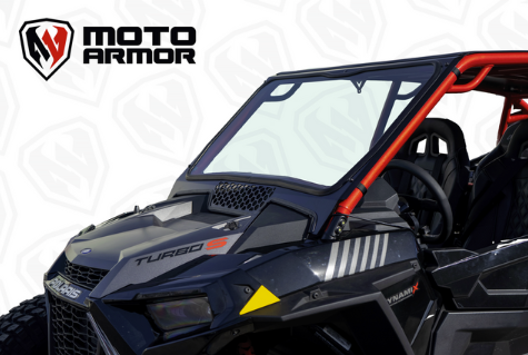 Moto Armor Turbo S/XP Turbo XP 1000 Full Glass Windshield
