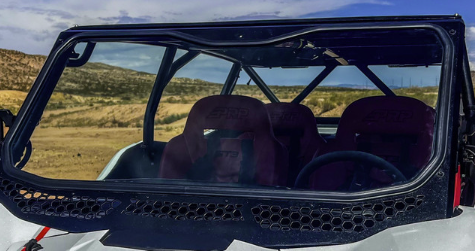 Moto Armor KRX Full Glass Windshield