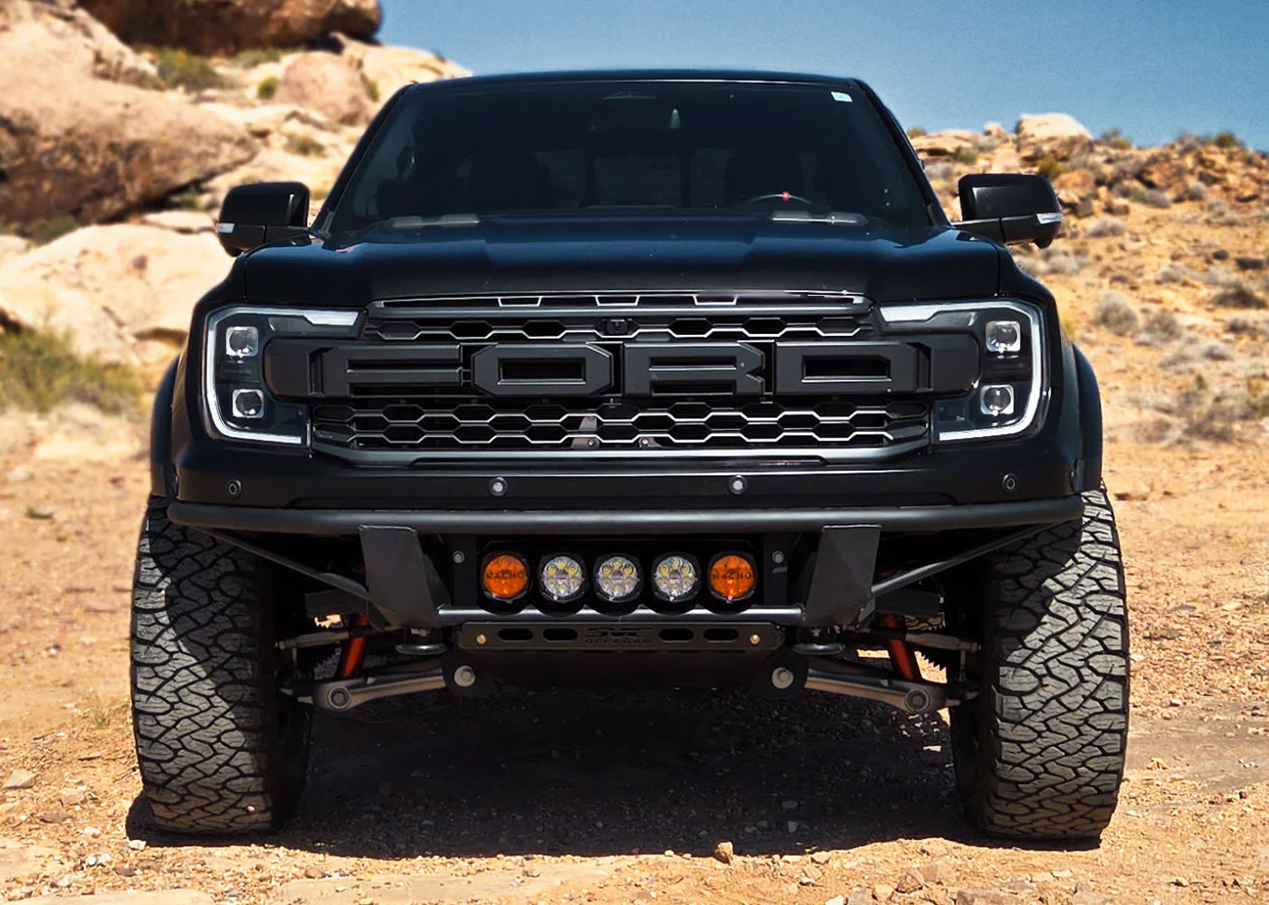 SVC OFFROAD 2024 Ranger Raptor Baja Flush Front Bumper