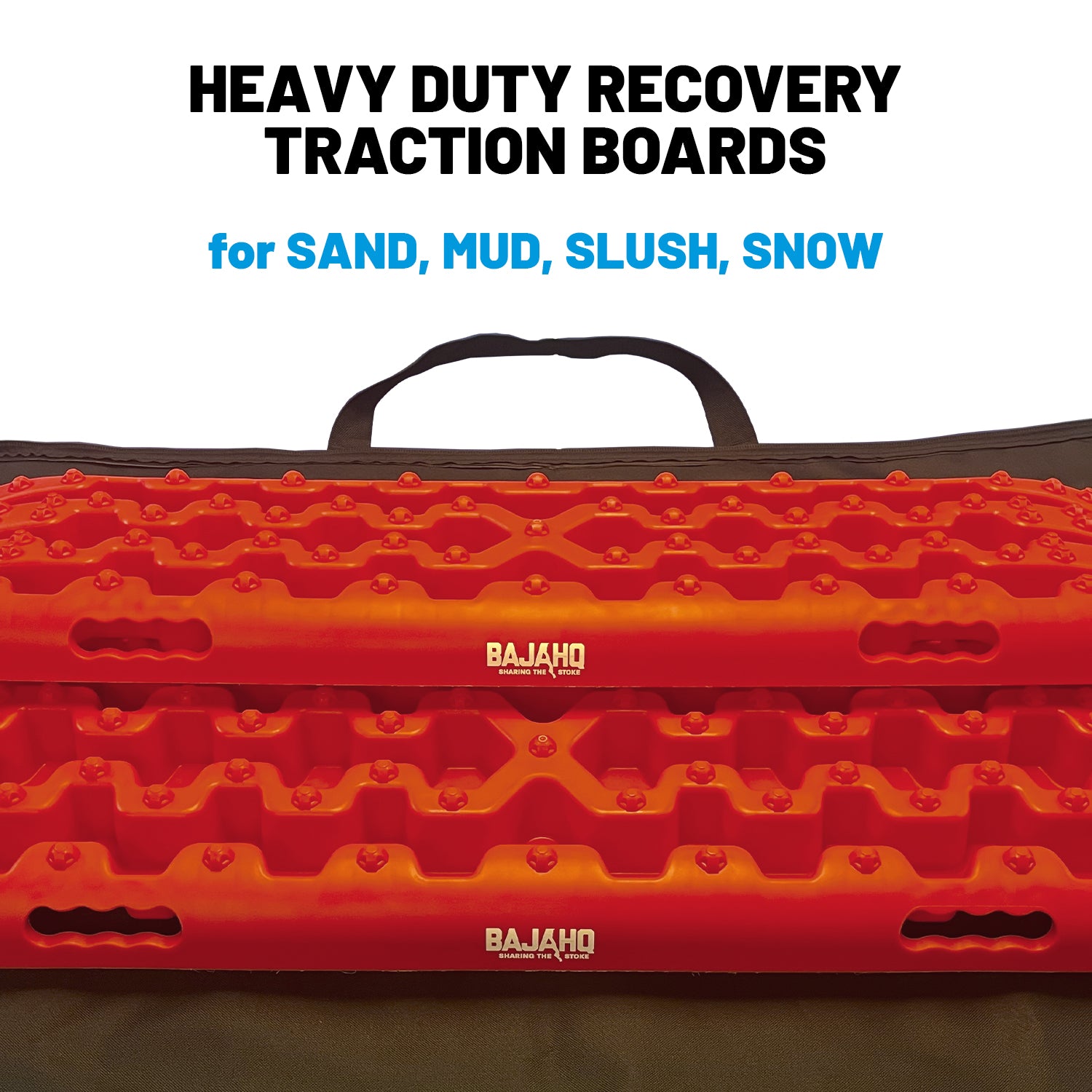 Baja HQ TRAX PRO 4WD Recovery Tracks - Red