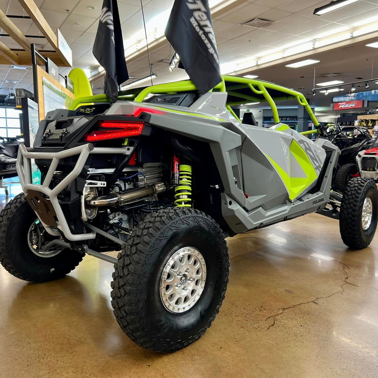 RZR Turbo R 4-Seat FastBack Roll Cage