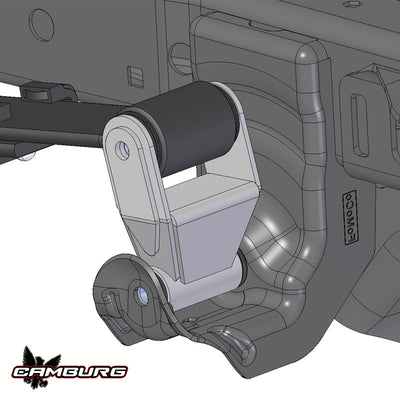 Camburg Engineering 2004-2014 Ford F-150 SVT Raptor TIG Welded Leaf Spring Shackle Kit (Stock Length)
