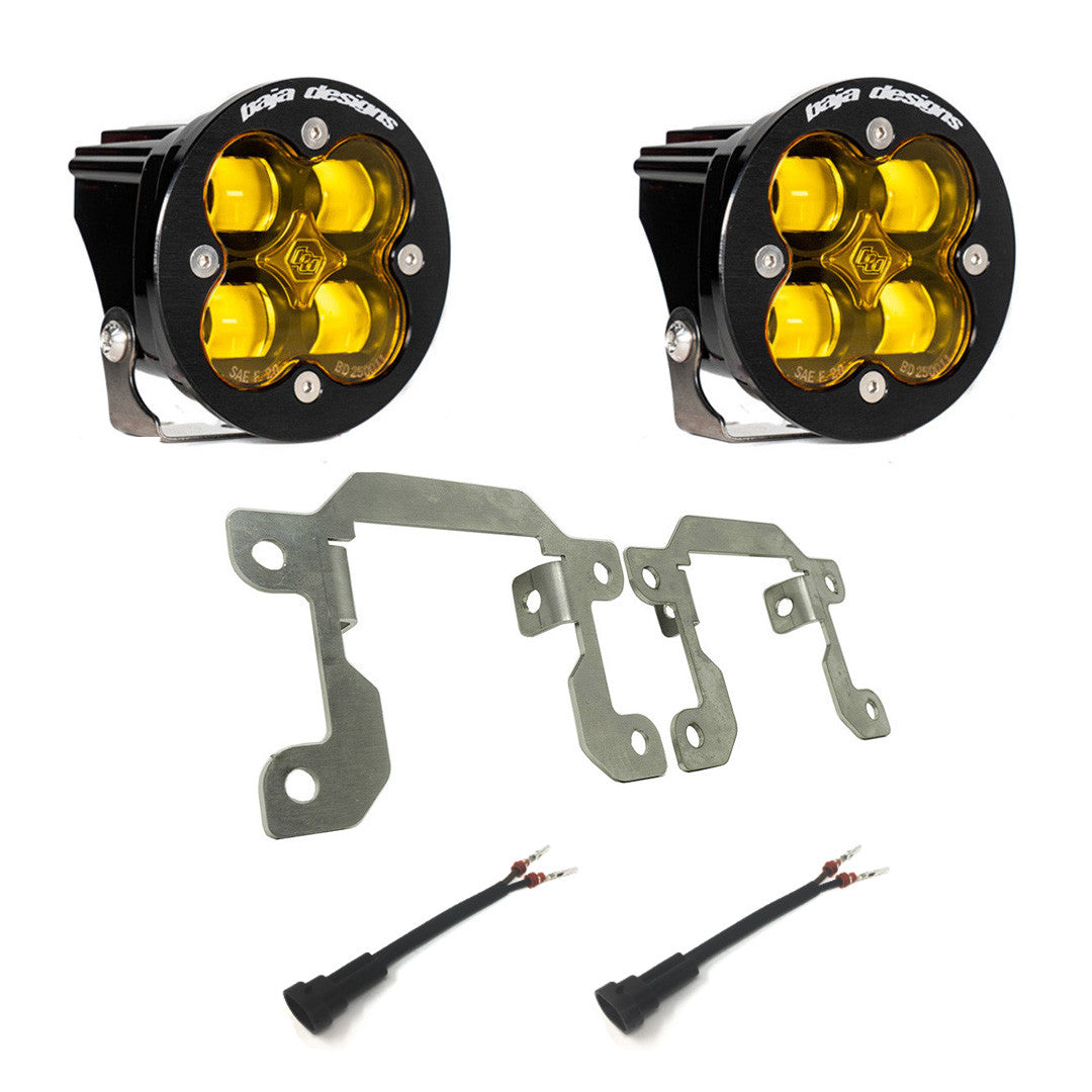 Ford Squadron SAE Fog Pocket Light Kit - Ford 2019-2023 Ranger; 2021-2025 Bronco NOTE: w/ OE Plastic Bumper
