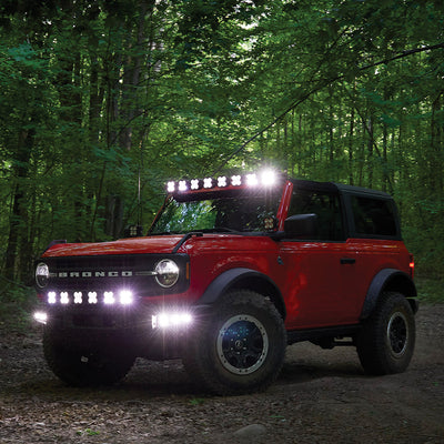 Ford XL Linkable Bumper Light Kit - Ford 2021-2026 Bronco; 2022-2026 Bronco Raptor; NOTE: w/ OE Steel Bumper
