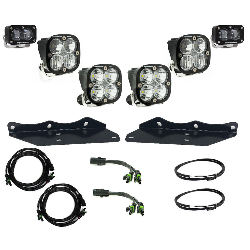 Ford Raptor Squadron/S2 SAE “Pro” Fog Pocket Light Kit - Ford 2017-20 F-150 Raptor