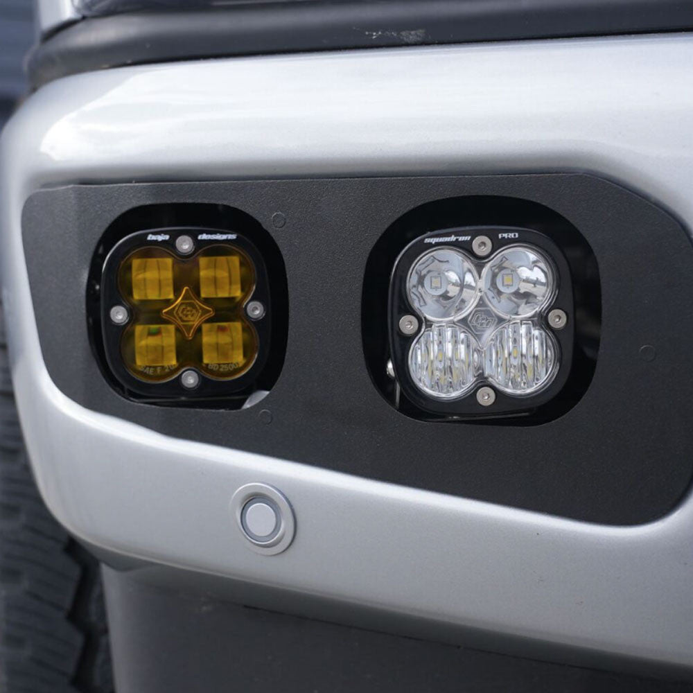 Ford Squadron SAE/Squadron Pro Dual Fog Pocket Light Kit - Ford 2023-2025 F-250/350 Super Duty