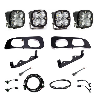 Ford Squadron Racer/Squadron Pro "Unlimited" Dual Fog Pocket Light Kit - Ford 2023-2025 F-250/350 Super Duty