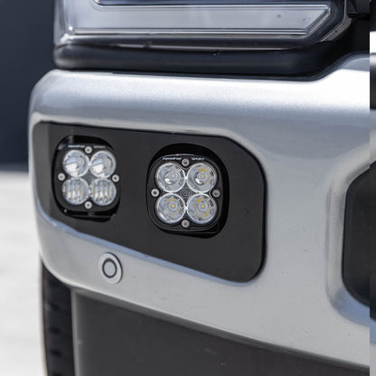 Ford Squadron Sport Dual Fog Pocket Light Kit - Ford 2023-2025 F-250/350 Super Duty