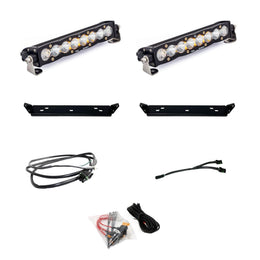 Ford S8 10 Inch Dual Behind Grille Light Bar Kit - Ford 2021-2025 F-150 Raptor, 2024-2025 F-150 Raptor 37/R