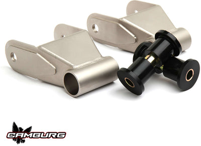 Camburg Engineering 2004-2014 Ford F-150 SVT Raptor TIG Welded Leaf Spring Shackle Kit (Stock Length)
