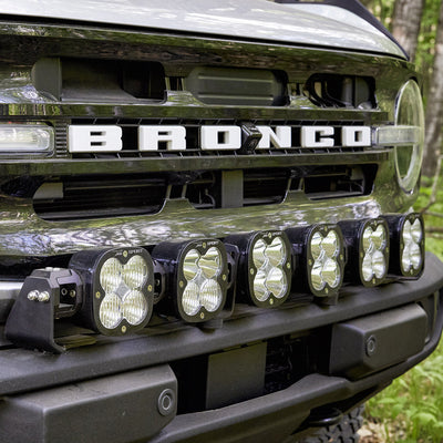 Ford XL Linkable Bumper Light Kit - Ford 2021-2026 Bronco; NOTE: w/ OE Plastic Bumper