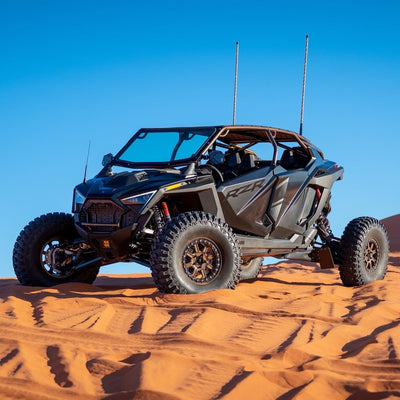 polaris pro r 4 seater with voodoo fastback cage installed