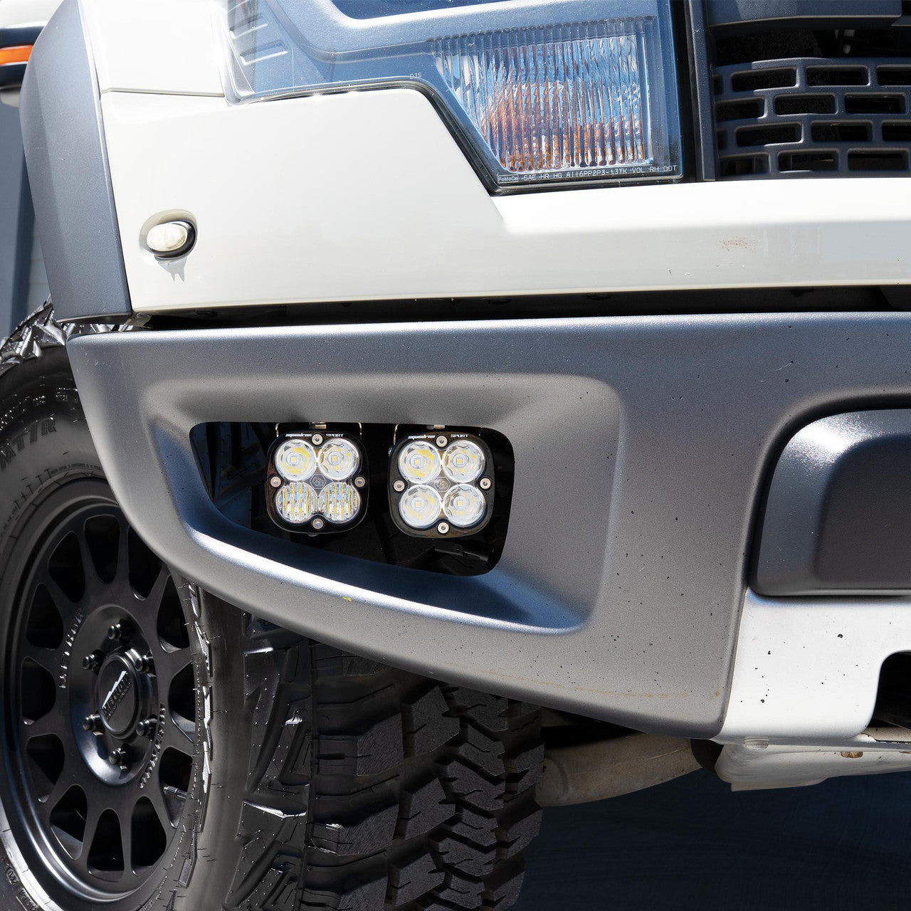 Ford Raptor Squadron Sport “Sportsmen” Dual Fog Pocket Light Kit - Ford 2010-2014 F-150 SVT Raptor