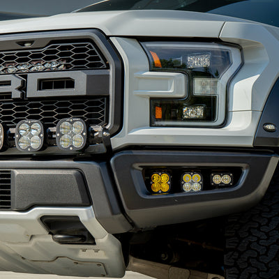 Ford Squadron/S2 Sport Fog Pocket Light Kit - Ford 2017-20 F-150 Raptor