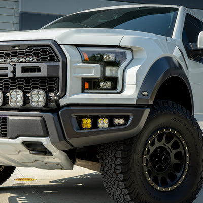 Ford Squadron SAE/S2 Fog Pocket Light Kit - Ford 2017-20 F-150 Raptor