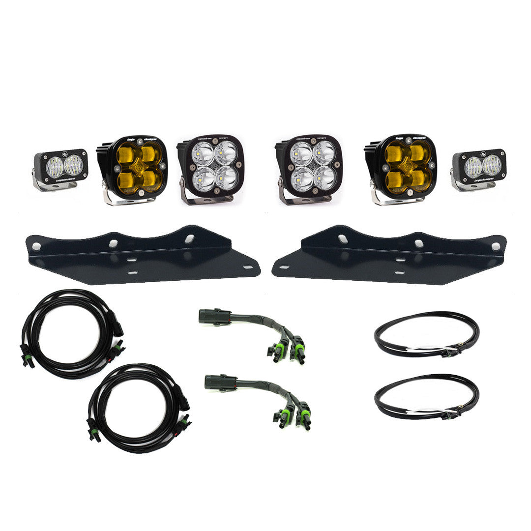 Ford Squadron SAE/S2 Fog Pocket Light Kit - Ford 2017-20 F-150 Raptor
