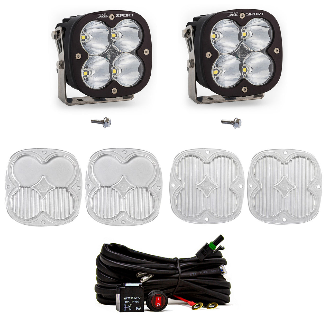 Ford XL Sport A-Pillar Light Kit - Ford 2021-2025 Bronco; 2022-2025 Bronco Raptor