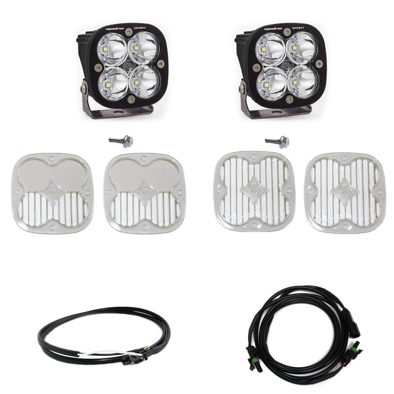Ford Squadron Sport A-Pillar Light Kit - Ford 2021-2025 Bronco; 2022-2025 Bronco Raptor
