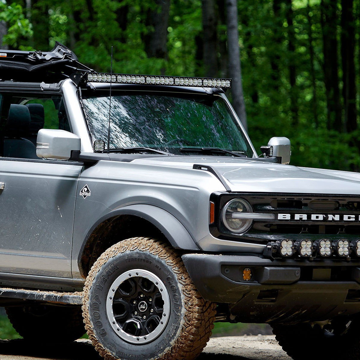 Ford OnX6+ 50 Inch Roof Mount Light Kit - Ford 2021-2025 Bronco; 2022-2025 Bronco Raptor