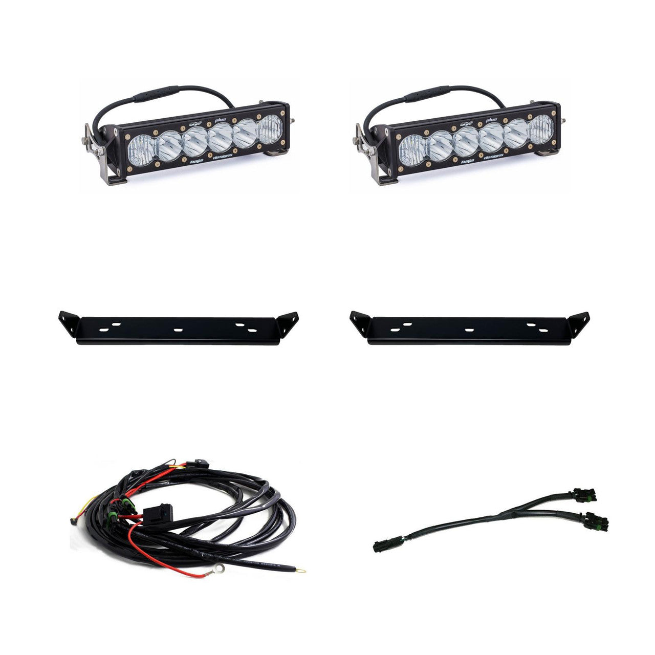 Ford OnX6+ 10 Inch Dual Behind Grille Light Bar Kit - Ford 2021-2025 F-150 Raptor, 2024-2025 F-150 Raptor 37/R