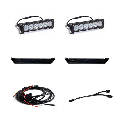 Ford OnX6+ 10 Inch Dual Behind Grille Light Bar Kit - Ford 2021-2025 F-150 Raptor, 2024-2025 F-150 Raptor 37/R