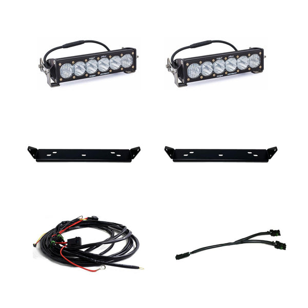 Ford OnX6+ 10 Inch Dual Behind Grille Light Bar Kit - Ford 2021-2025 F-150 Raptor, 2024-2025 F-150 Raptor 37/R