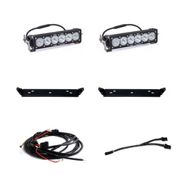 Ford OnX6+ 10 Inch Dual Behind Grille Light Bar Kit - Ford 2021-2025 F-150 Raptor, 2024-2025 F-150 Raptor 37/R