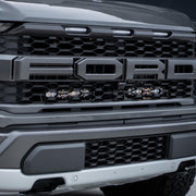 Ford S8 10 Inch Dual Behind Grille Light Bar Kit - Ford 2021-2025 F-150 Raptor, 2024-2025 F-150 Raptor 37/R