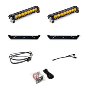 Ford S8 10 Inch Dual Behind Grille Light Bar Kit - Ford 2021-2025 F-150 Raptor, 2024-2025 F-150 Raptor 37/R