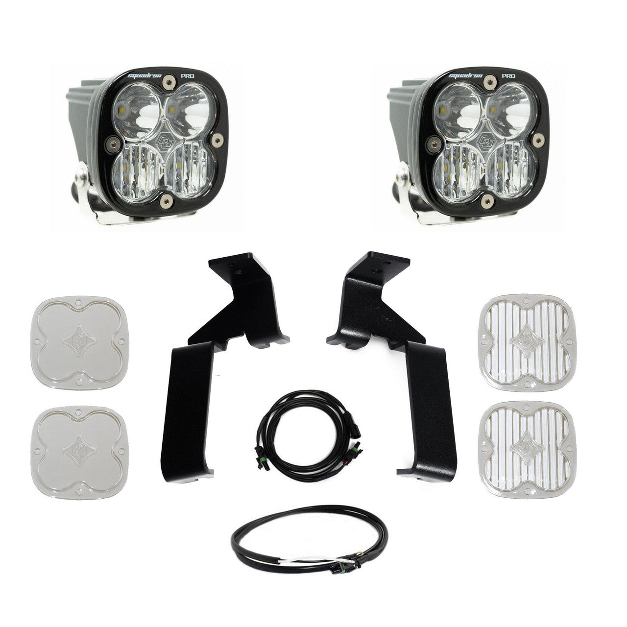 Ford Squadron Pro A-Pillar Light Kit - 2021-2025 Ford Raptor / Raptor R / Raptor 37