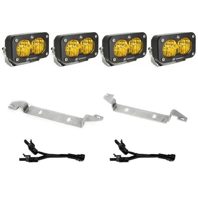 Toyota S2 Sport Dual Fog Pocket Light Kit - Toyota 2022-2025 Tundra