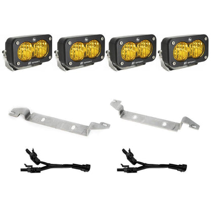 Toyota S2 Sport Dual Fog Pocket Light Kit - Toyota 2022-2025 Tundra