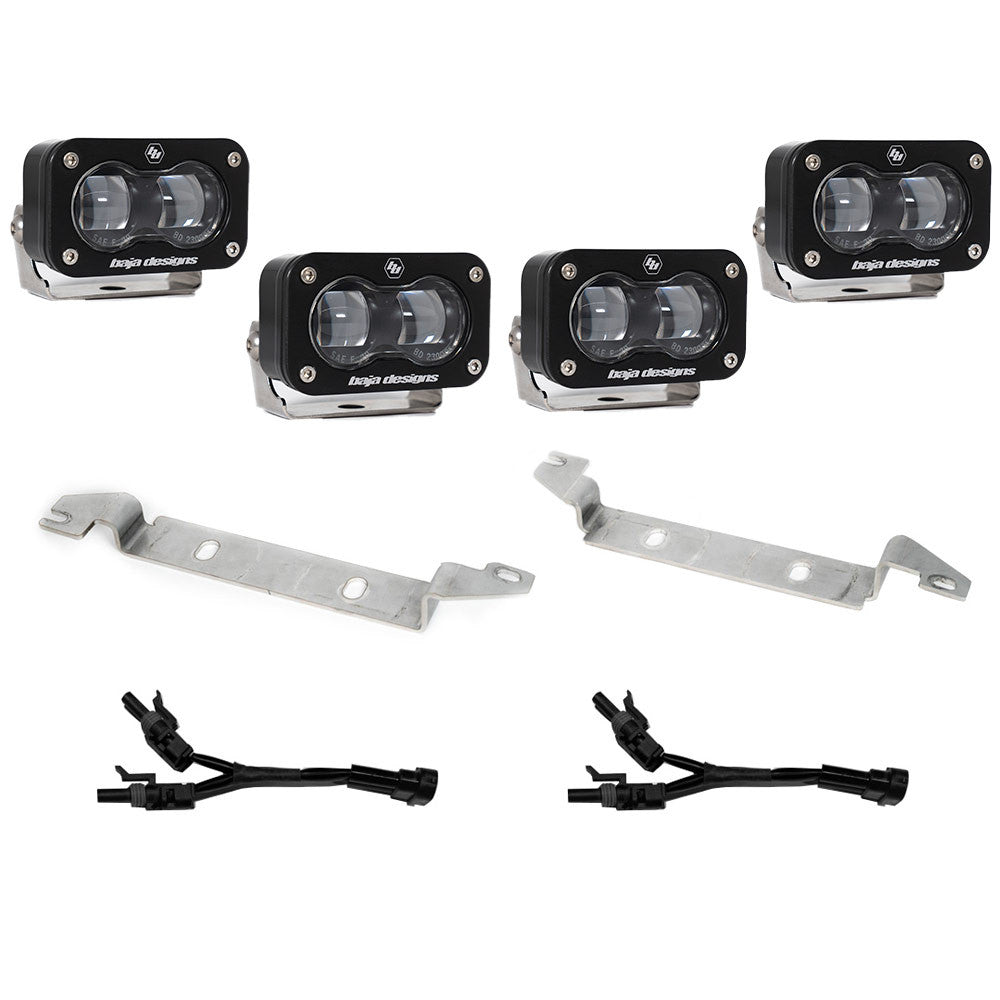 Toyota S2 SAE OEM Fog Light Replacement Kit - Toyota 2022-2025 Tundra