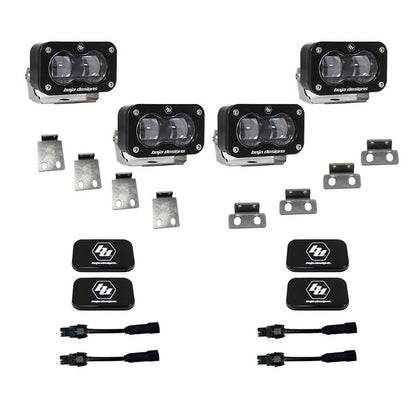 Ford Raptor S2 SAE Dual Fog Pocket Kit - Ford 2021-2025 F-150 Raptor, 2024-2025 F-150 Raptor 37/R