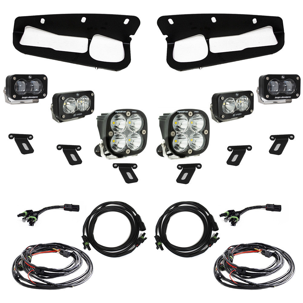 Ford Bronco S2 SAE “Pro” Fog Pocket Light Kit - Ford 2021-2025 Bronco; Steel Bumper